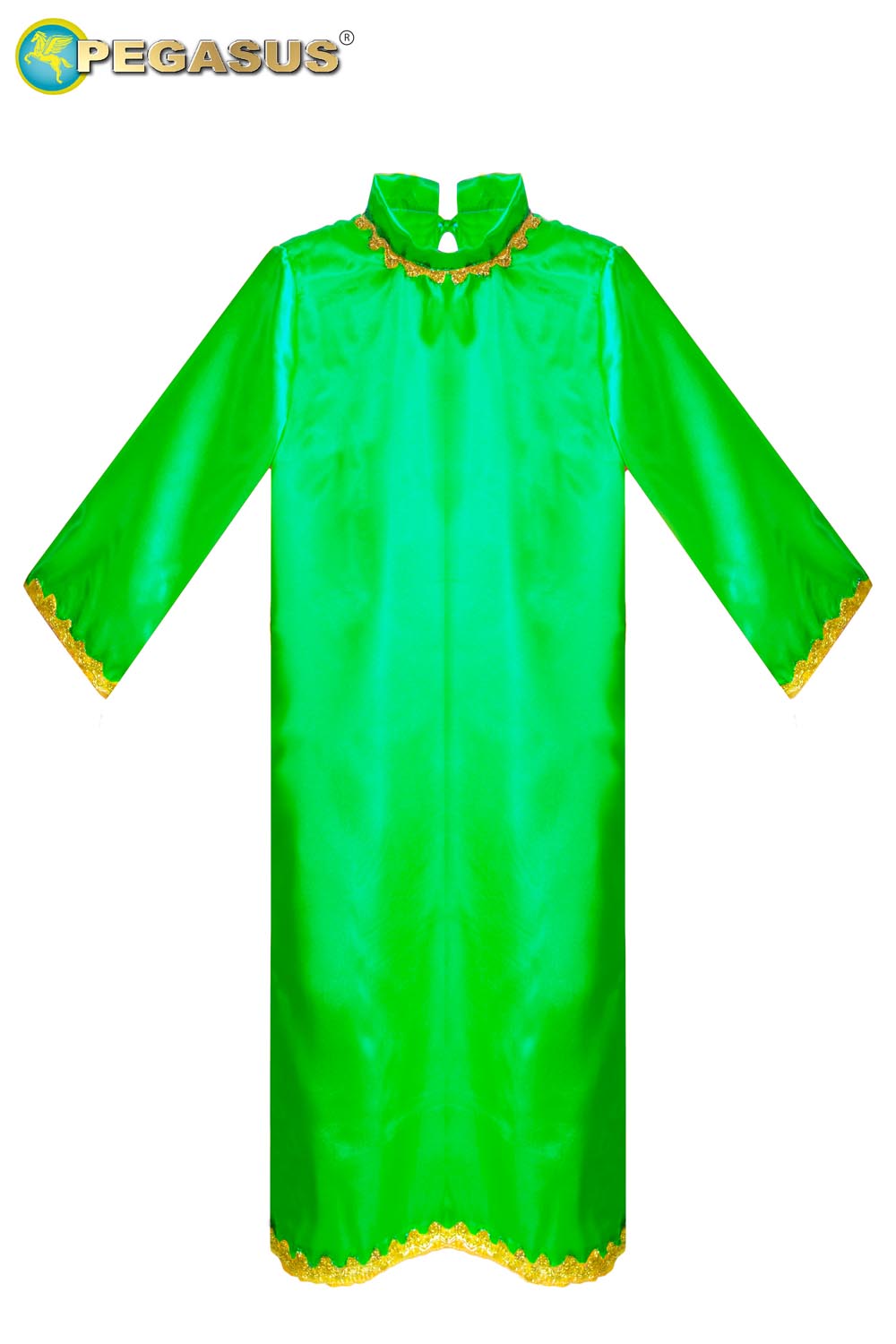 TUNICA VERDE CON PASSAMANERIA BAMBINO/A